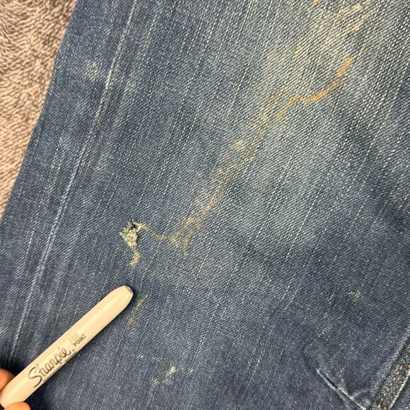 Diesel Gualbon Men's Denim Baggy Distressed Jeans Cinch Waist 33X30(37X28) 0081L - Picture 5 of 16